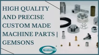 high quality and precise custom made machine