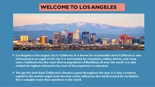 BOOK LOS ANGELES VACATION PACKAGE