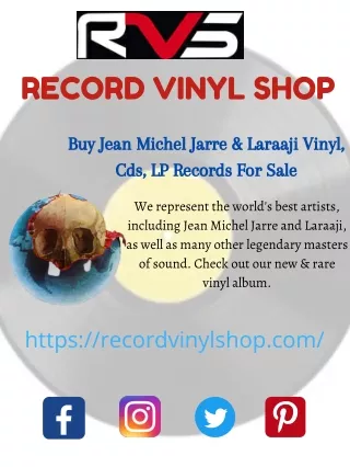 Buy Jean Michel Jarre & Laraaji Vinyl, Cds, LP Records For Sale