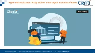 Hyper-Personalization A Key Enabler in the Digital Evolution of Banks