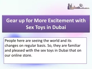 Best Online Adult Sex toys in Dubai | dubaibesharam
