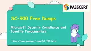 Free 2022 Updated Microsoft SC-900 Exam Dumps