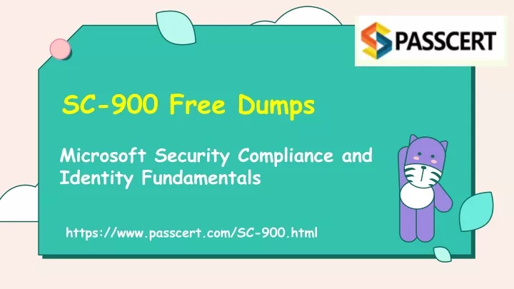 sc 900 free dumps