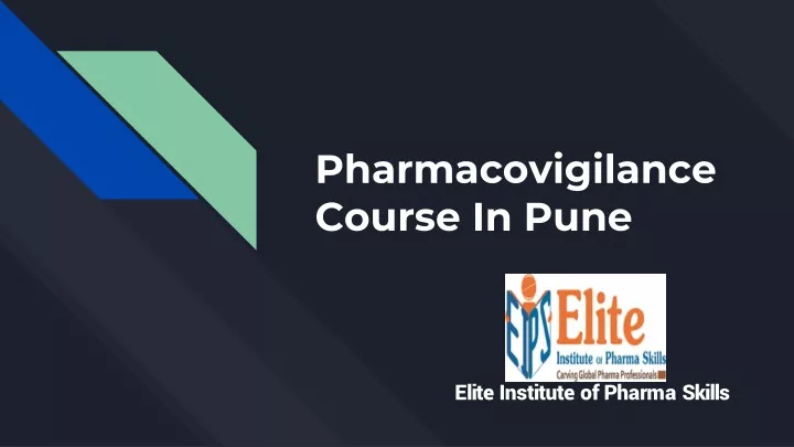 pharmacovigilance course in pune
