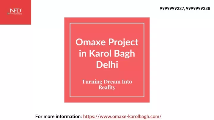omaxe project in karol bagh delhi