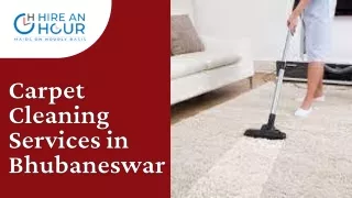 Carpet Cleaning Services in Bhubaneswar
