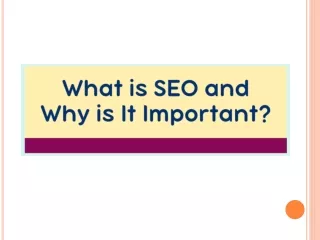 What is SEO & Why is It Important?
