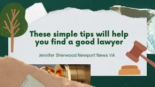 Develop yourself as a lawyer to become successful | Jennifer Sherwood