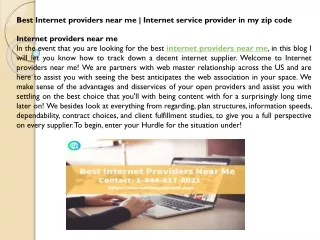 best internet providers near me internet service