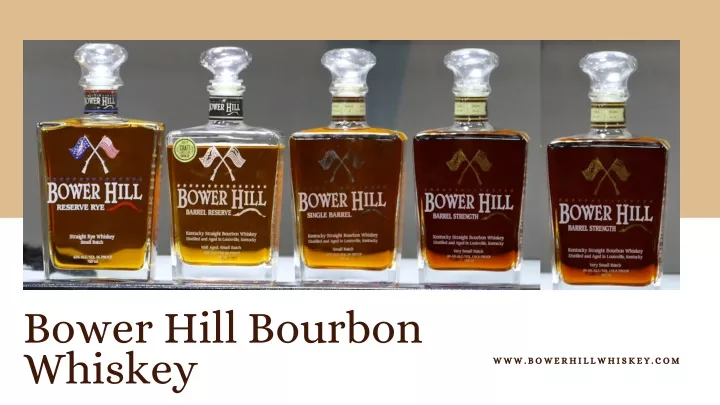 bower hill bourbon whiskey