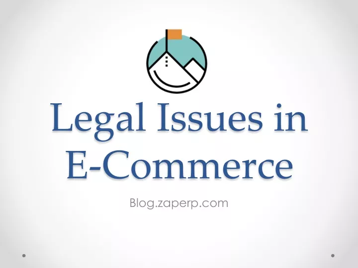 legal issues in e commerce