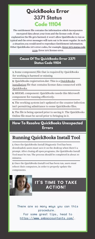 Simple Steps to Fix QuickBooks Error 3371 Status Code 11104