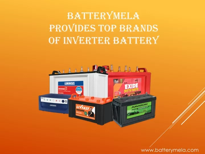 batterymela provides top brands of inverter