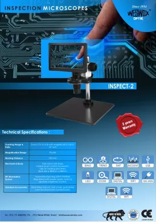 inspection microscopes