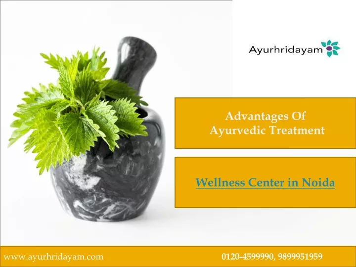 advantages of ayurvedic treatment