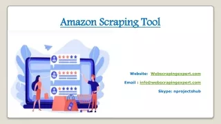 amazon scraping tool