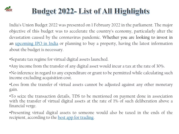 india s union budget 2022 was presented