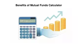 Benefits of Mutual Funds Calculator - Ajmera x-change