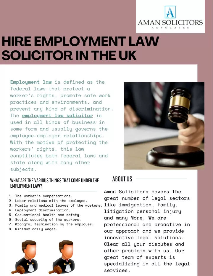 hire employment law solicitor in the uk