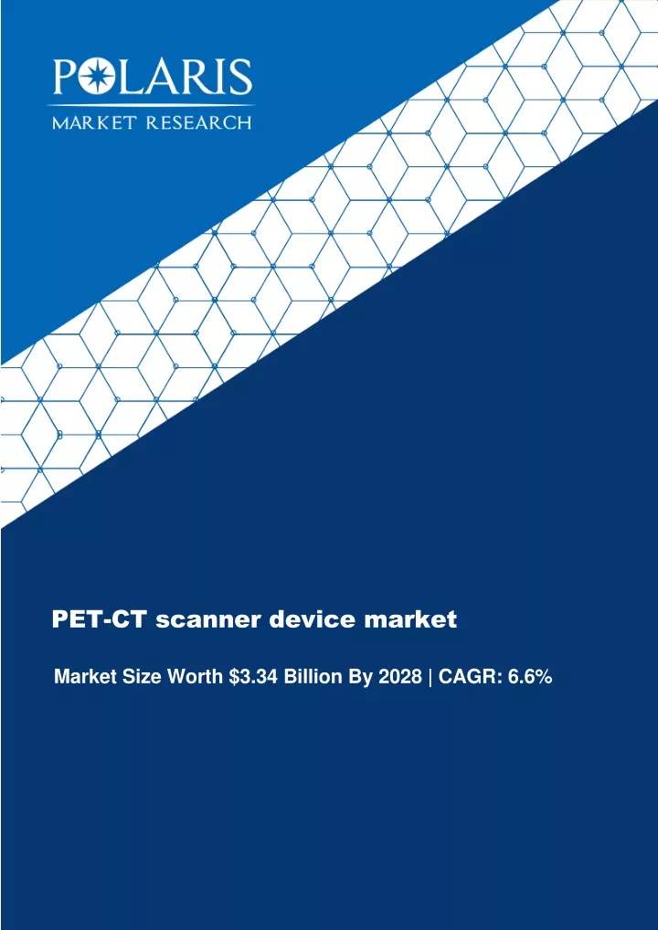 pet ct scanner device market