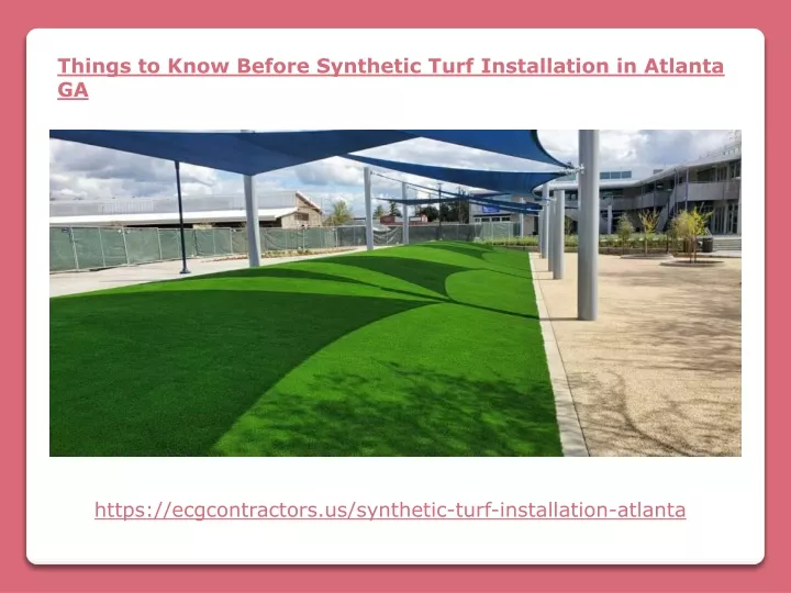 things to know before synthetic turf installation