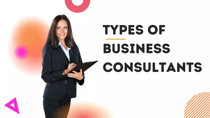 types of business consultants