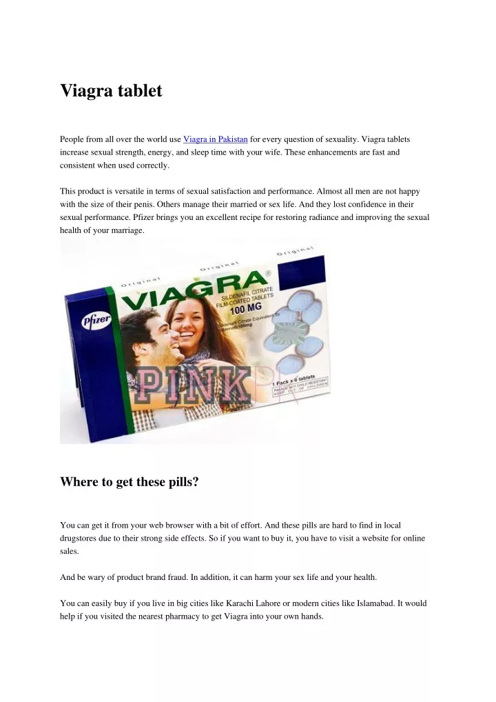 viagra tablet