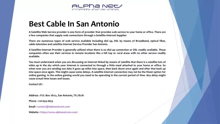 best cable in san antonio