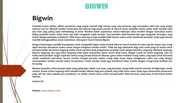 bigwin