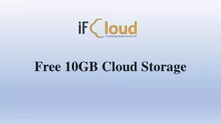 free 10gb cloud storage