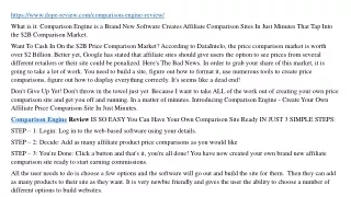 https www dope review com comparison engine
