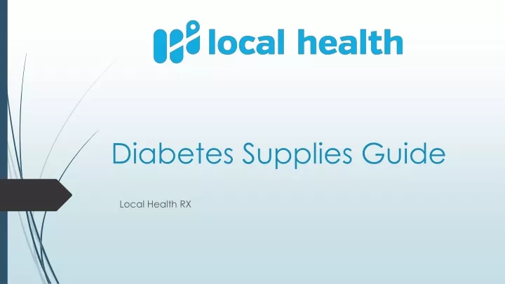 diabetes supplies guide
