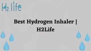 Best Hydrogen Inhaler | H2Life