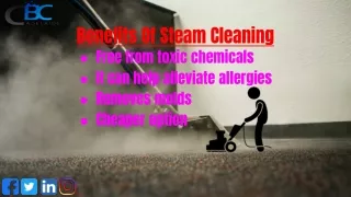 Adelaide-Benefits Of Steam Cleaning
