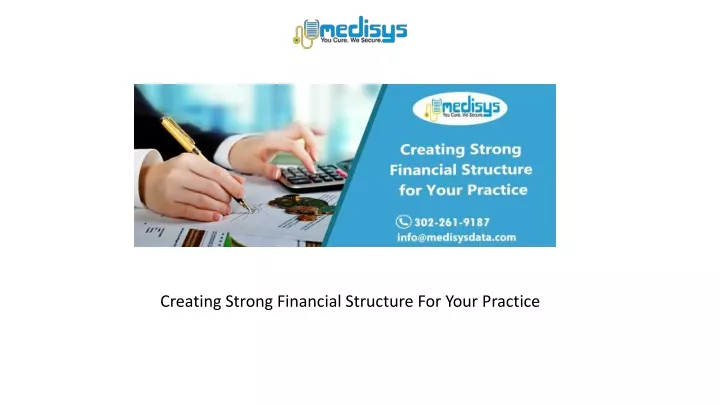 creating strong financial structure for your