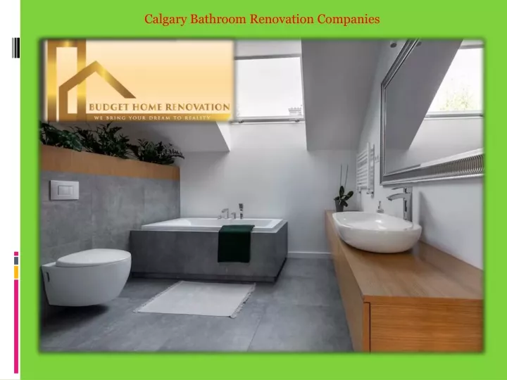 calgary bathroom renovation companies