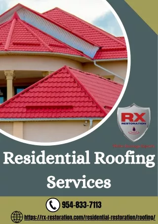 Residential Roofing Services | Professional Services | RX Restoration