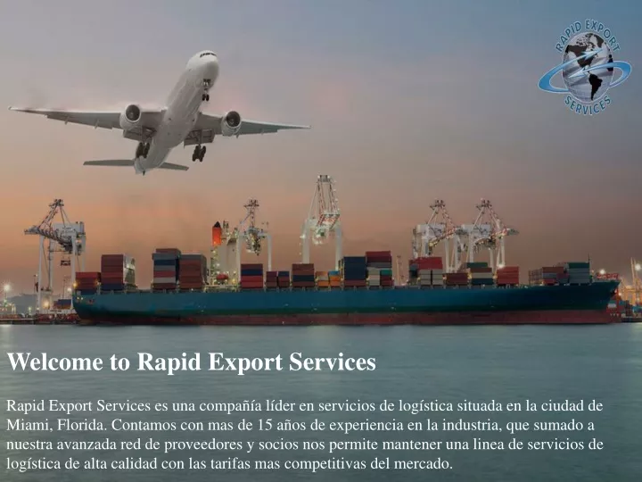 welcome to rapid export services rapid export