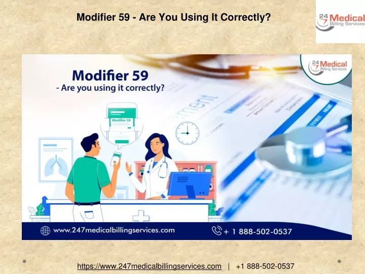 modifier 59 are you using it correctly
