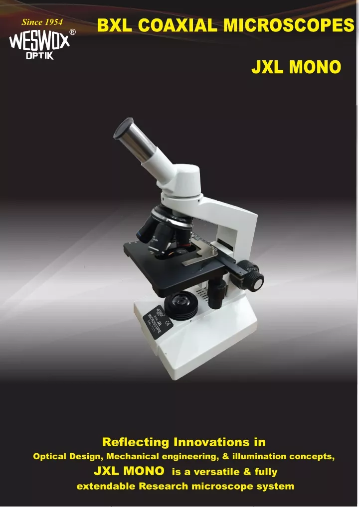 bxl coaxial microscopes