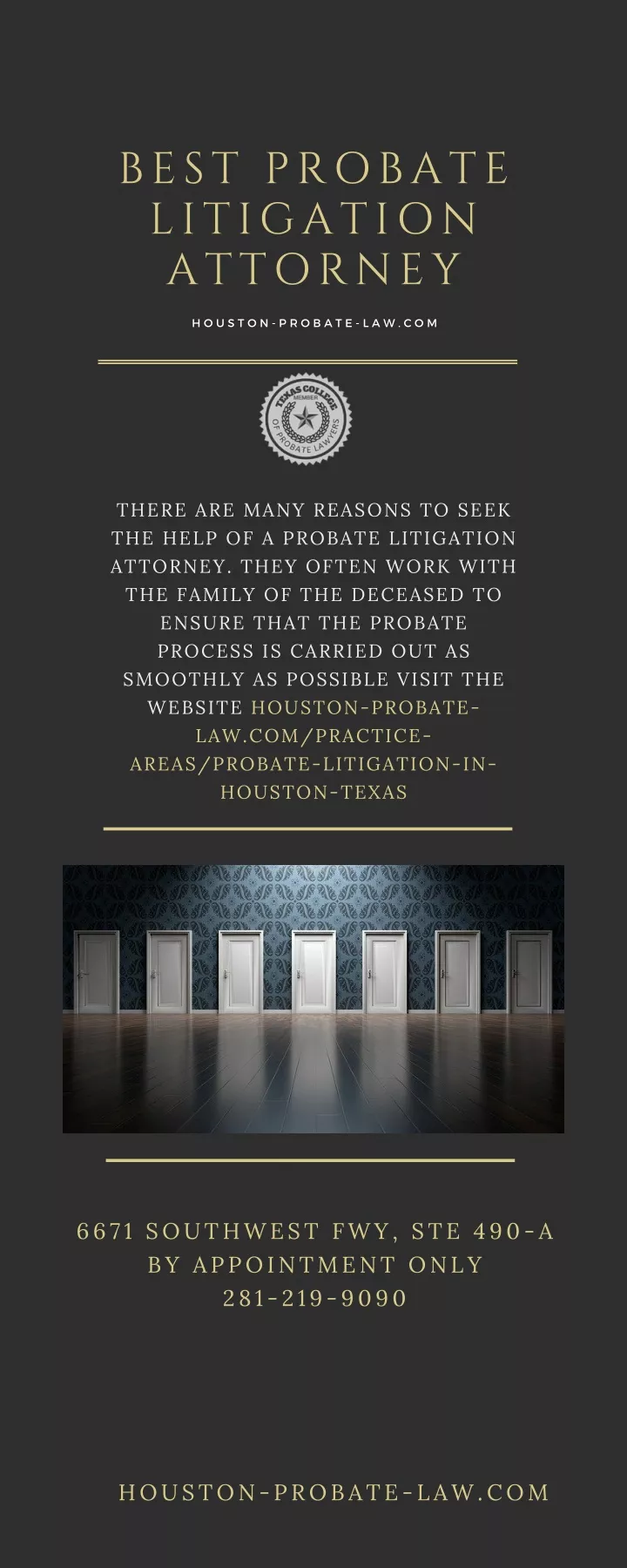 best probate litigation attorney