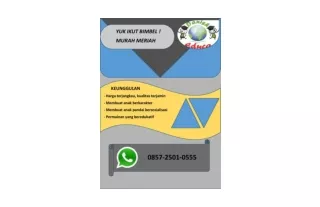 Biaya Bimbingan Belajar Terdekat Bekasi WA dan Telp 0857-2501-0555