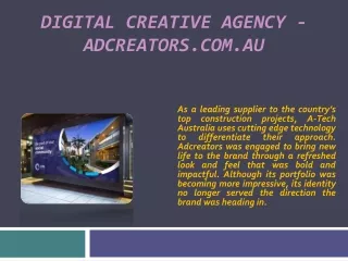 digital creative agency adcreators com au