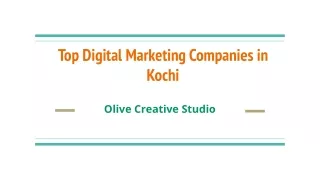 Top Digital Marketing Compaies in kochi