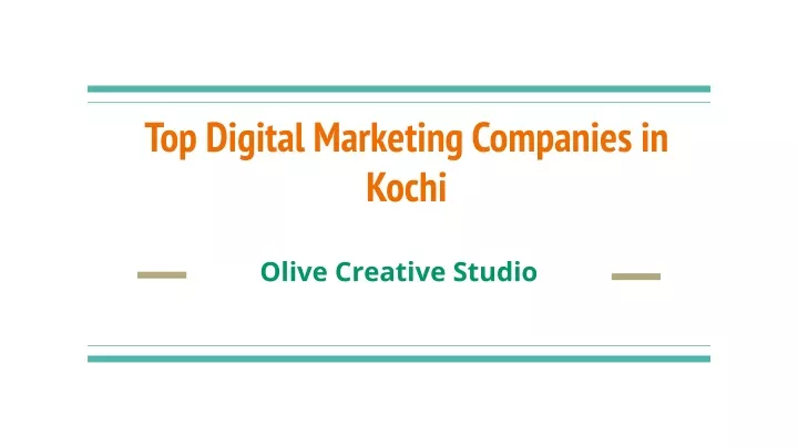 top digital marketing companies in kochi