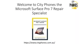 Microsoft Surface Pro 7 Screen Repair in Melbourne and Greensborough