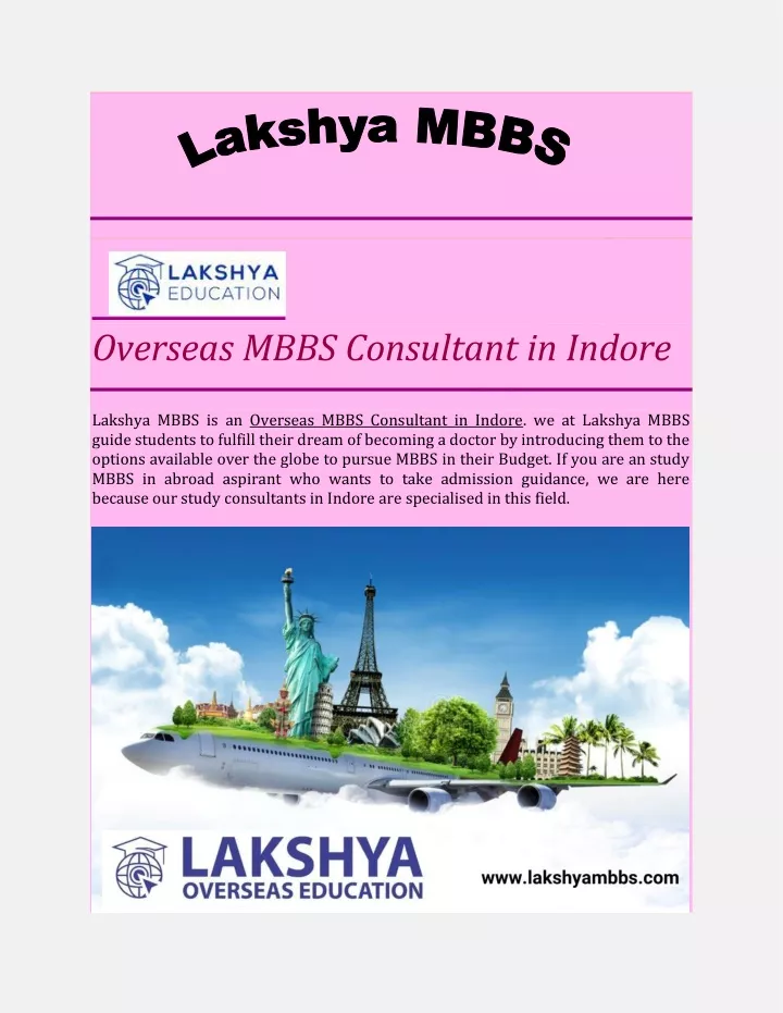overseas mbbs consultant in indore