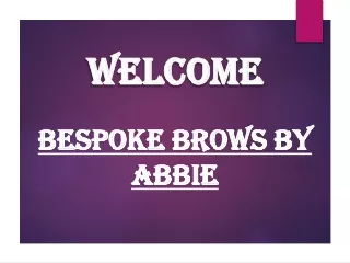welcome