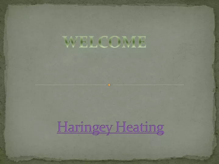 haringey heating