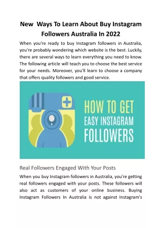New  Ways To Learn About Buy Instagram Followers Australia In 2022 (1)